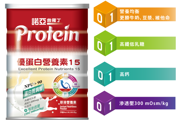 諾亞普羅丁 優蛋白營養素15