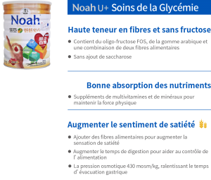 Noah U + Soins de la Glycémie